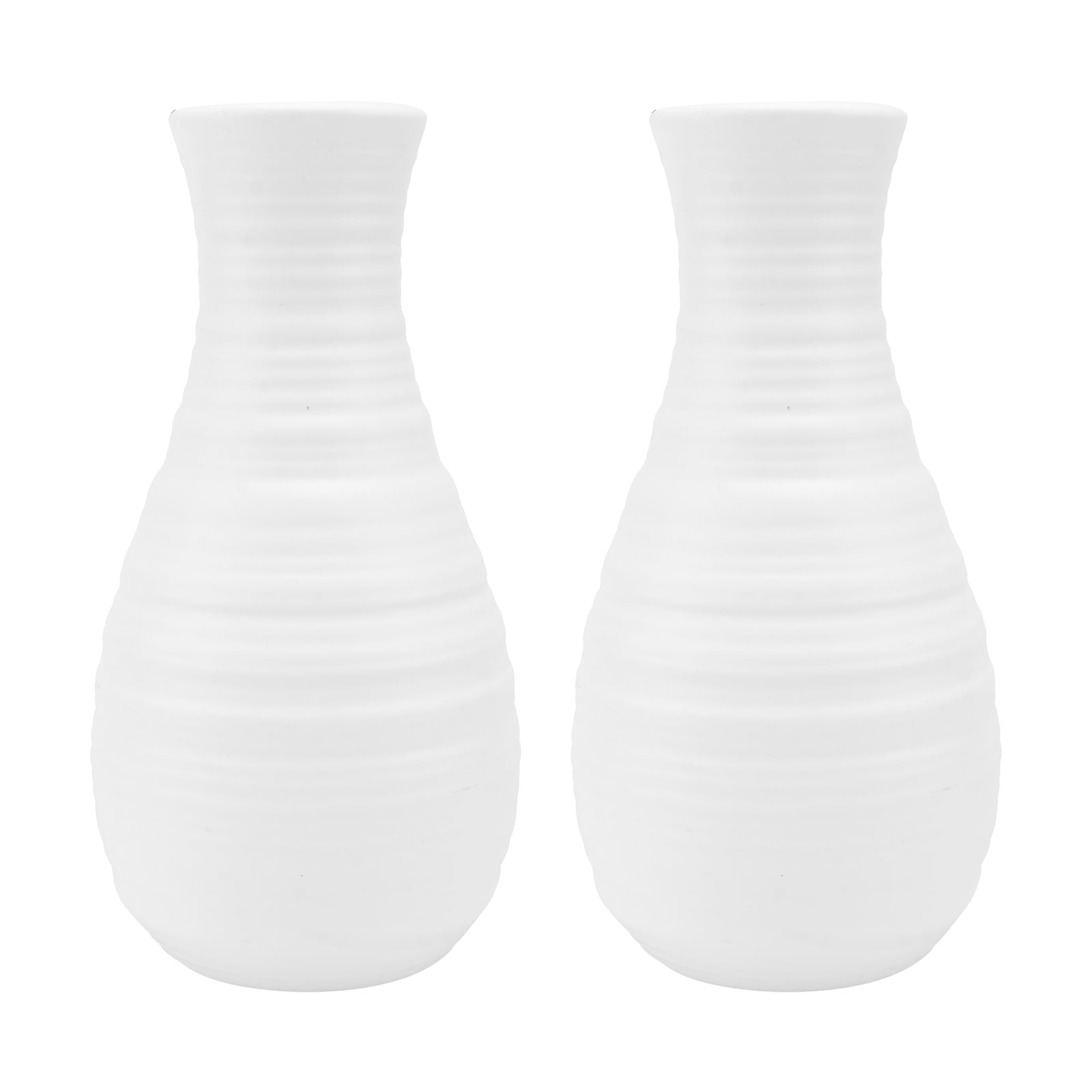 NUOLUX 2Pcs Modern Nordic Home Vase Creative Simple Plastic Vase Simple