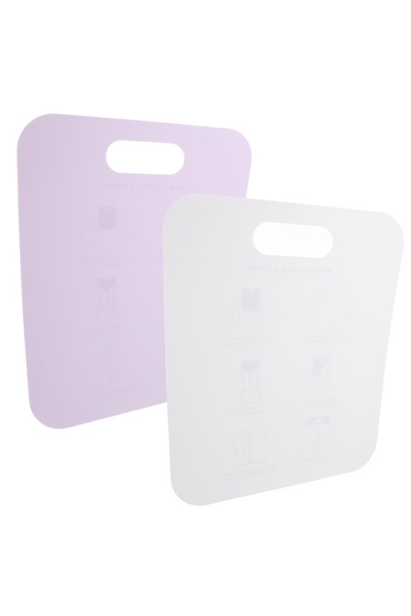 PP Garment Support Board, Clean and Orderly T-Shirt Organizer 2Pcs