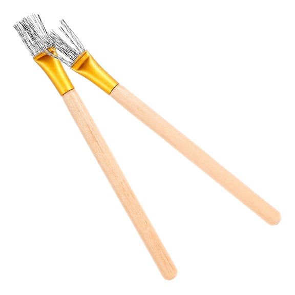 NUOLUX tools for clay sculpting Polymer Clay Brush Assorted Color 2pcs for Art Creation