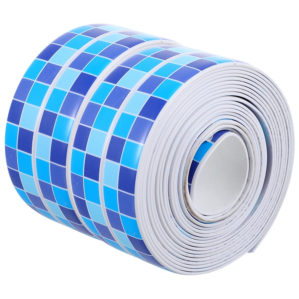 NUOLUX 2pcs Caulk Tape Decorative Caulk Sealant Tape Self Adhesive