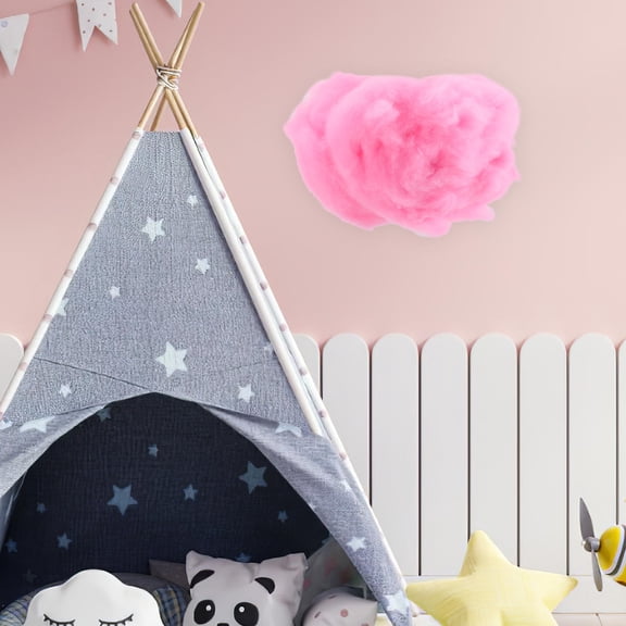 NUOLUX Artificial Pink Cloud Prop Beautiful Ceiling Decoration for Home 2Pcs