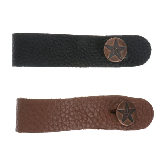 NUOLUX 2pcs Guitar Strap Hook Guitar Neck Strap Button Guitar Headstock Strap Tie