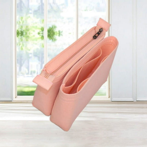 NUOLUX 2pcs Purse Organizer Inserts Insert Bag Organizer Small Handbag Purse Insert Purse Felt Inserts