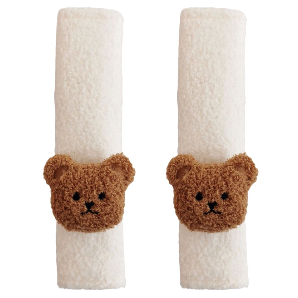 NUOLUX 2pcs Seat Belt Covers Stroller Strap Covers Car Seat Parts