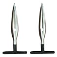 thumbnail image 1 of NUOLUX 2pcs Stainless Steel Coconut Opener Drill Tool Set Kitchen Gadget for Home Use Black and, 1 of 6
