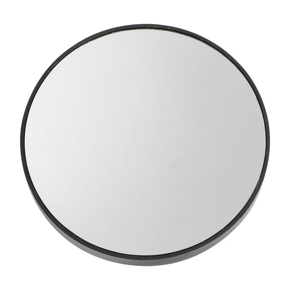 NUOLUX 3.5inch 15X Magnifying Round Shape Makeup Mirror with Suction Cups Fixture