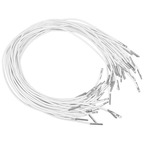NUOLUX 30Pcs Elastic Barbed String for Securing Hats Masks Durable Polyester Material