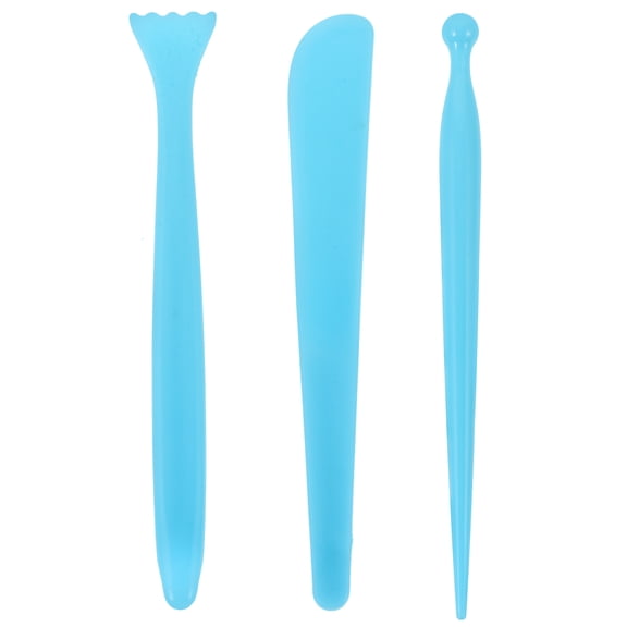 NUOLUX 30Pcs Plastic Clay Tools Sculpting Set Ergonomic Handle for Carving and Shaping