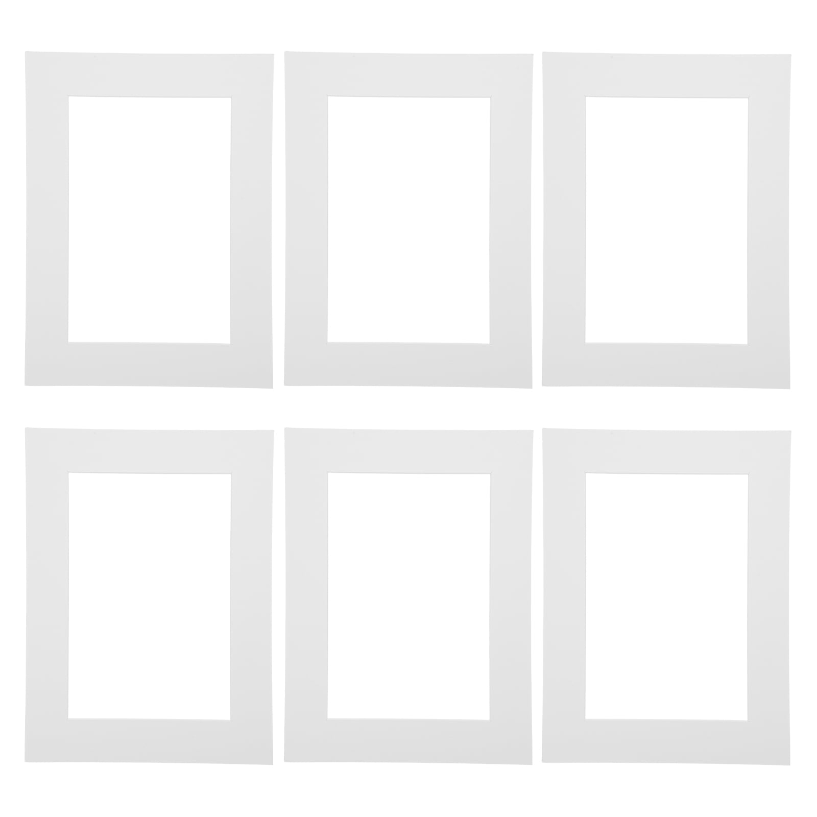 NUOLUX 30pcs PreCut Mat Board Show Kit for Photo Frame Artwork Frame
