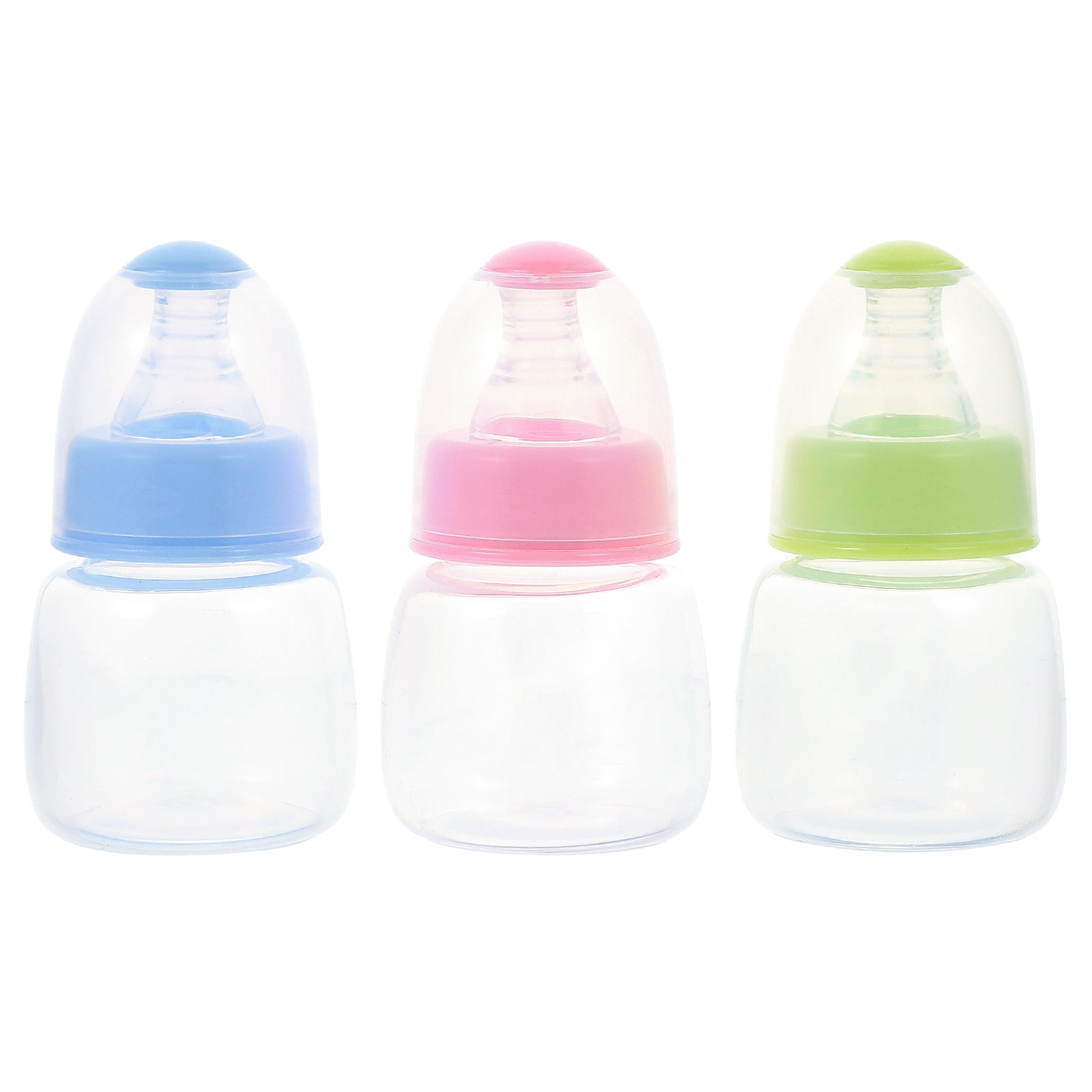 NUOLUX 3pcs Mini Hardness Bottle Baby Bottles Practical Nipples Bottle