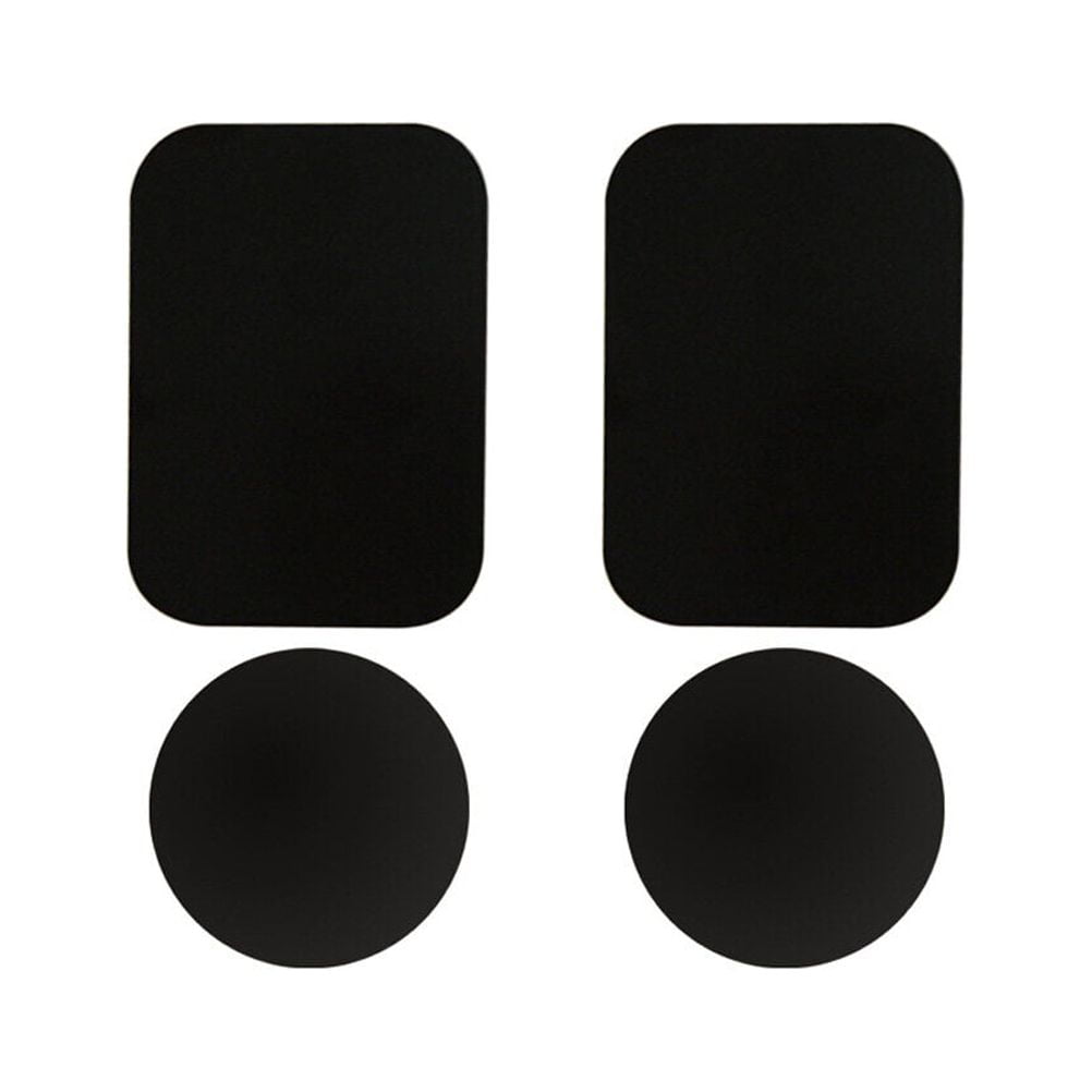 NUOLUX 4 Pcs Mount Metal Plate Phone Guide Sticker Universal