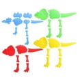 thumbnail image 1 of Tineasur 4Sets Plastic Dinosaur Sand Mold Set for Creative Beach Activities, 1 of 6