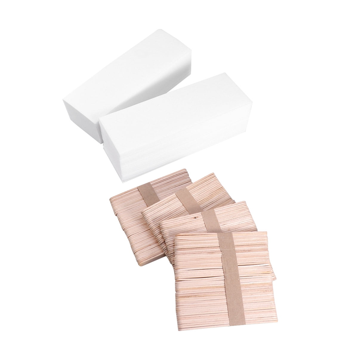 NUOLUX 400 Pcs Professional Facial & Body Hair Removal Wax Strips Paper