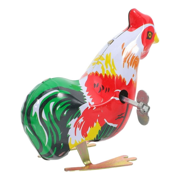 NUOLUX 4Pcs Cartoon Wind Up Chicken Toys for Children April Fools Day Pranks