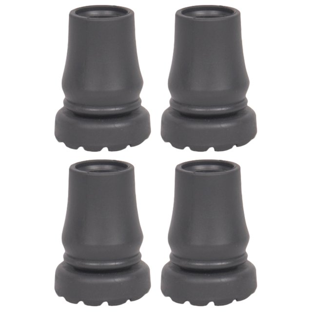 NUOLUX 4Pcs Walking Pole Tips Replacement Cane Tips Winter Trekking