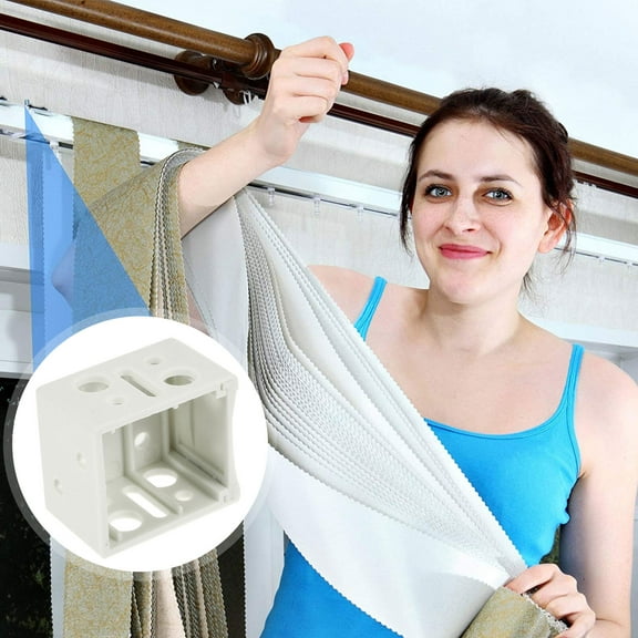 Toyandona Blinds Installation Accessories Nuolux White Plastic Home Use 4Pcs