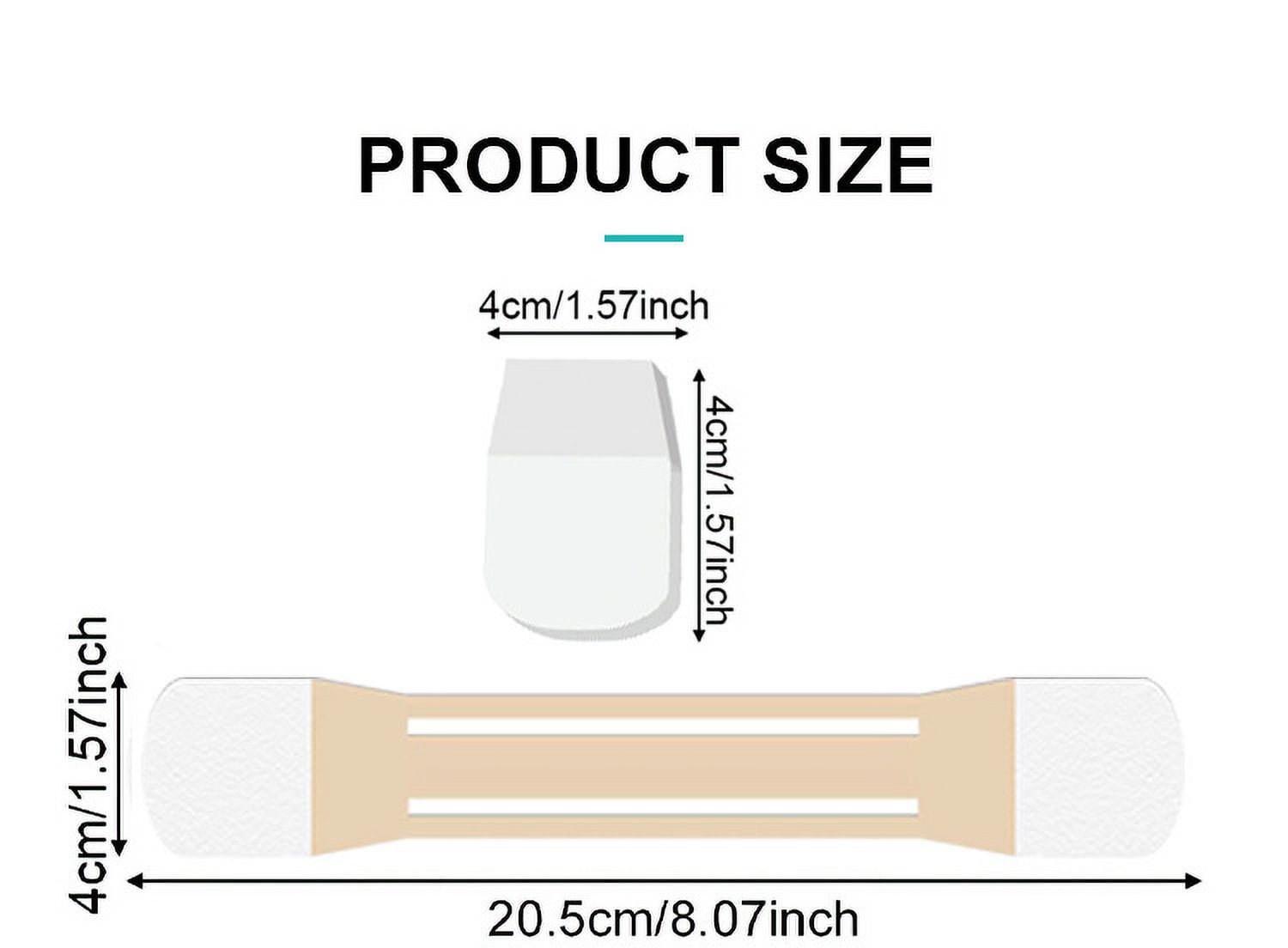 NUOLUX 4pcs Neck Lift Tape Neck Care Tape Neck Skin Tightening Tapes