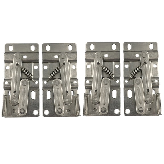 NUOLUX 4pcs Tip Out Tray Hinge 45 Degree Hinge Kitchen Cabinet Door Hinge Spring Hinge