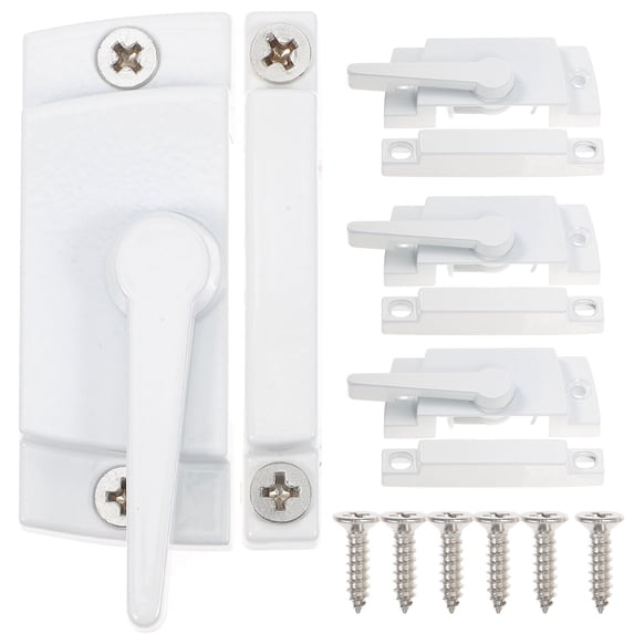 NUOLUX 4pcs Window Sash Lock Window Locks Window Safety Locks Window ...