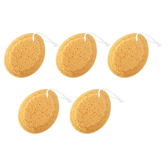 Tineasur shower sponge Massaging Adults Outdoor Travel 5 Pcs