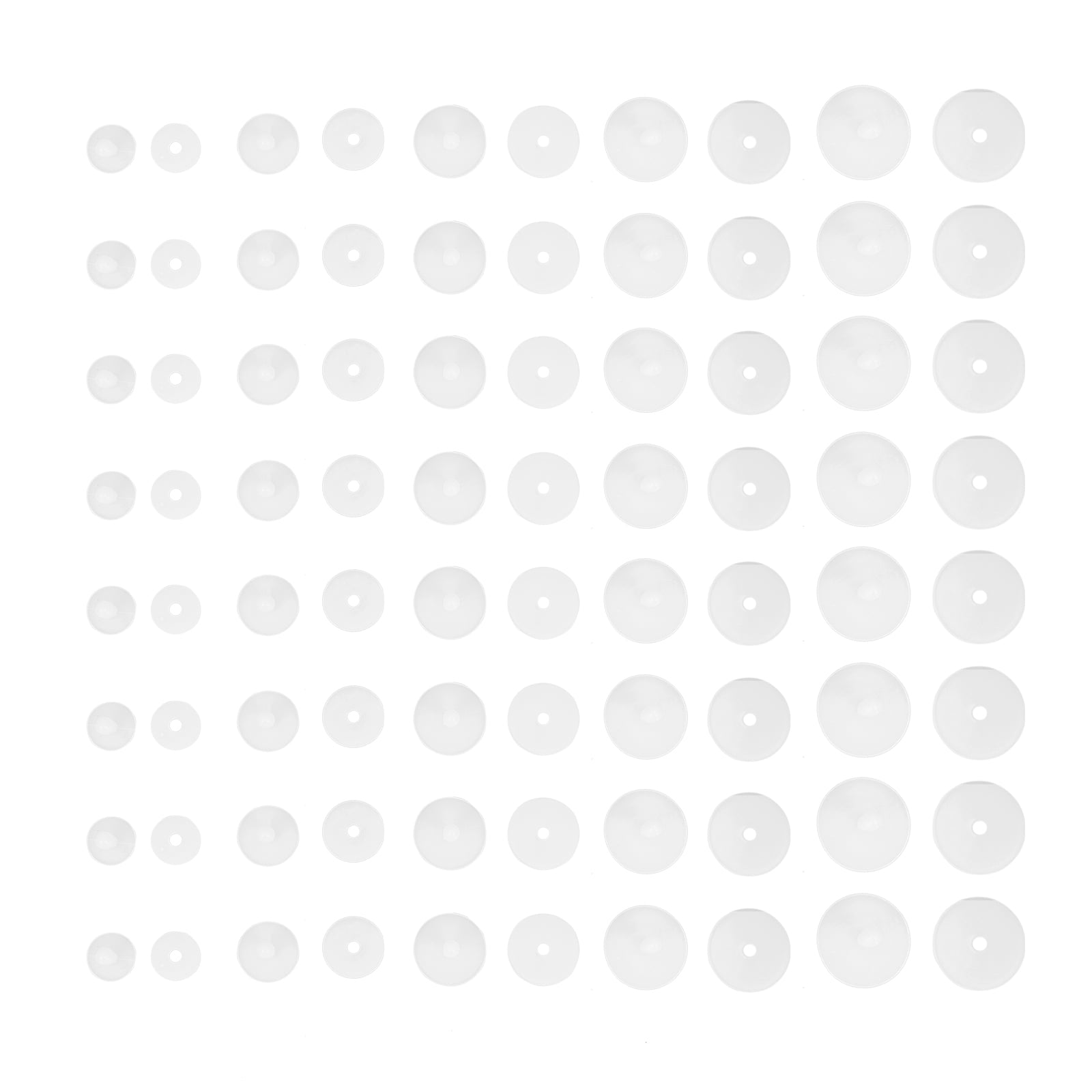 NUOLUX 50PCS Plush Doll Joints DIY Animal Joints Washers Craft Doll Toy Plastic Joints