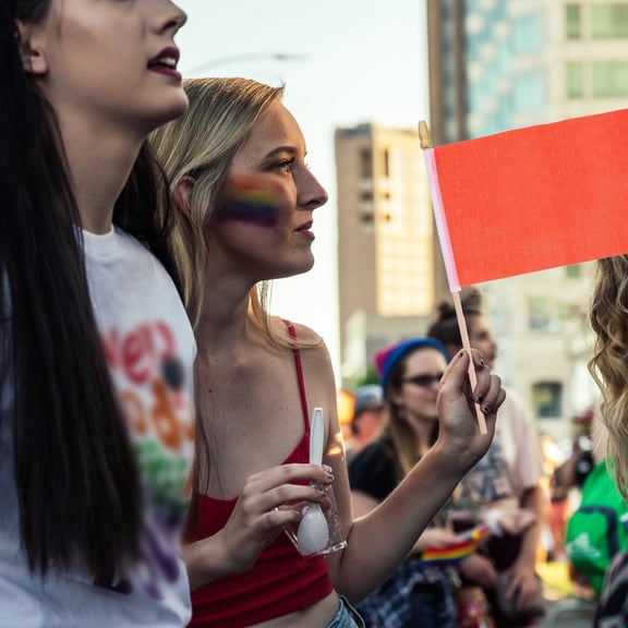 NUOLUX 50Pcs Beige Wooden Flagpole for Handheld Flag Holder and Parades Cylindrical