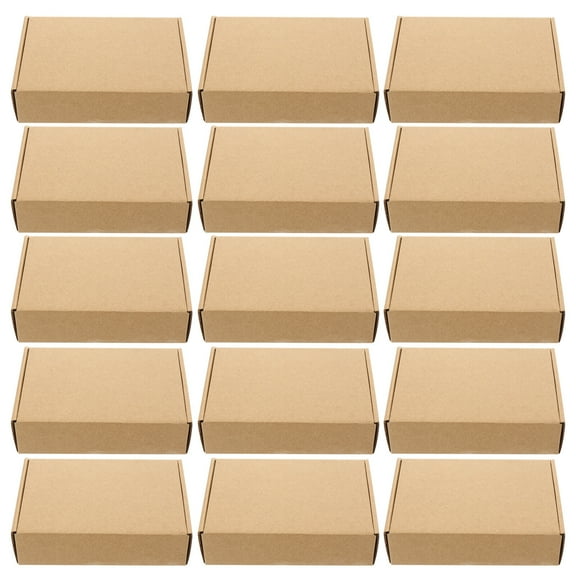 NUOLUX 50pcs Corrugated Board Packing Boxes Moving Storage Boxes