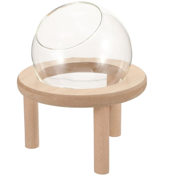 Toyandona Home Use Glass Small Pet Bathtub Sand Bath Container Safe and Practical