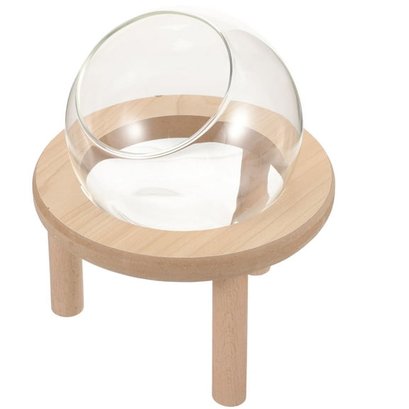Toyandona Smooth Glass Hamster Bathtub Lightweight Small Pet Sand Bath Container