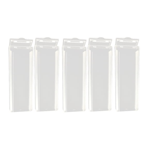 NUOLUX 5PCS Slide Case Pathological Box Opening Slide Mailer for Supplies