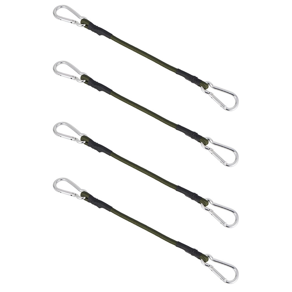 NUOLUX 5Pcs Bungee Cords with Hooks Heavy Duty Elastic Bungee Straps