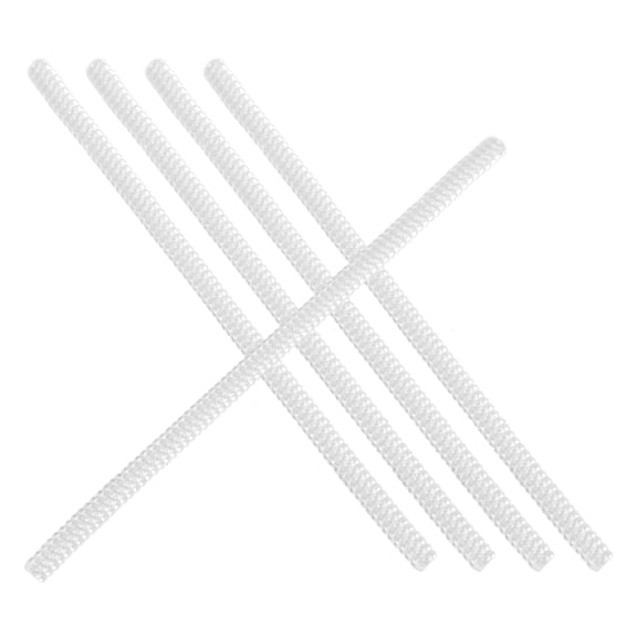 NUOLUX 5-Pack TPU Eyeglass Temple Tips Sleeves Retainers for Comfortable and on Glasses