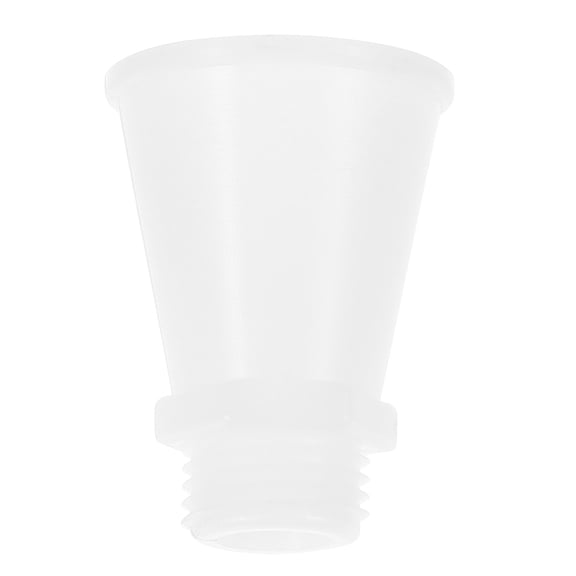 NUOLUX 6Pcs Fire Extinguisher Nozzles White Plastic Conical for Fire Fighting and Replacement