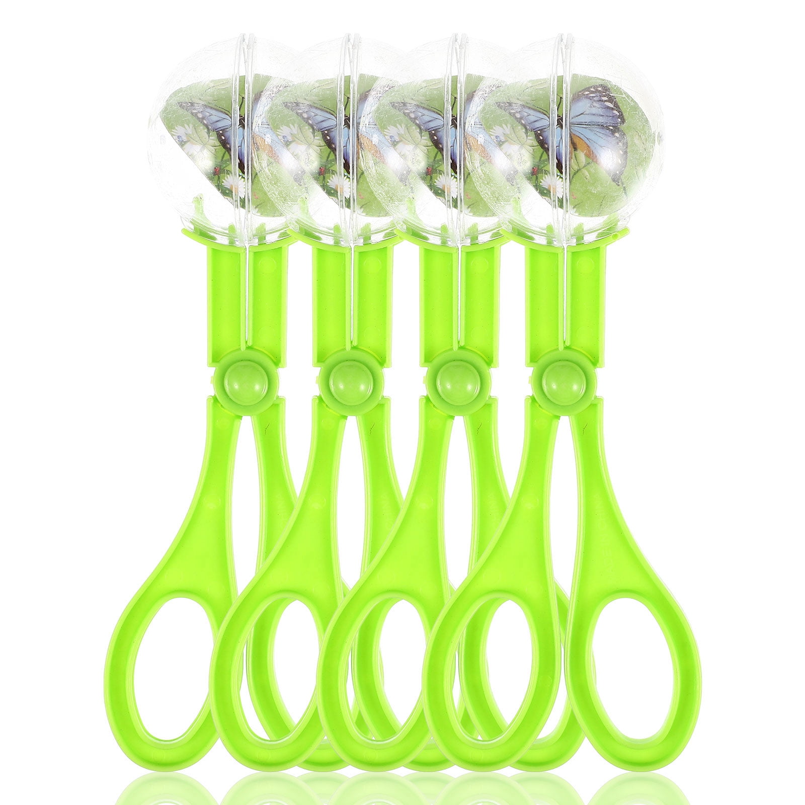 NUOLUX 6Pcs Hamster Poop Scoop Insect Catch Tool Hamster Toilet Scoop