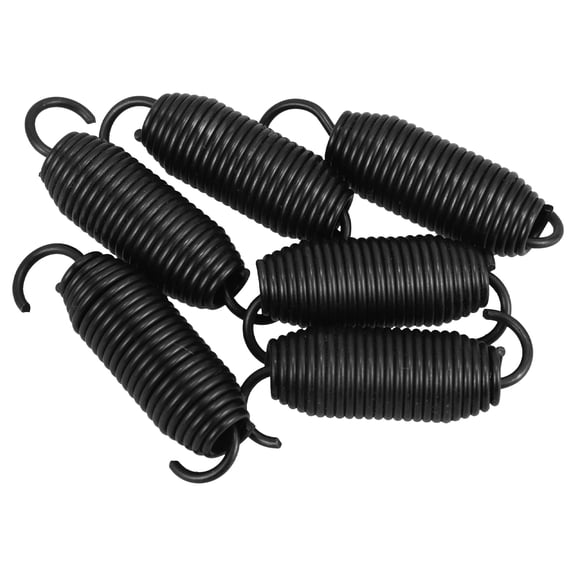 NUOLUX 6Pcs Sewing Machine Spring Replacement Part for Needle Reset in Black