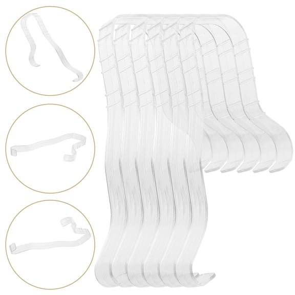 Toyandona Shoe Shaper Inserts, White Plastic, for High Heels, Display and Storage, 6Pcs