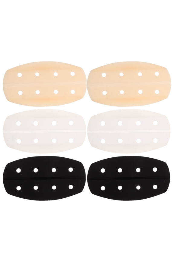 Shoulder Pads Bra Strap Cushion White 6Pcs
