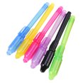 thumbnail image 1 of NUOLUX 6pcs Creative Stationery LED Highlighter Pen 2 In 1 UV Black Light Combo School Office Drawing Invisible Ink Pen (Mixed), 1 of 6