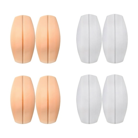NUOLUX 8Pcs Silicone Bra Strap Cushion Non-slip Shoulder Dents for Women Girls