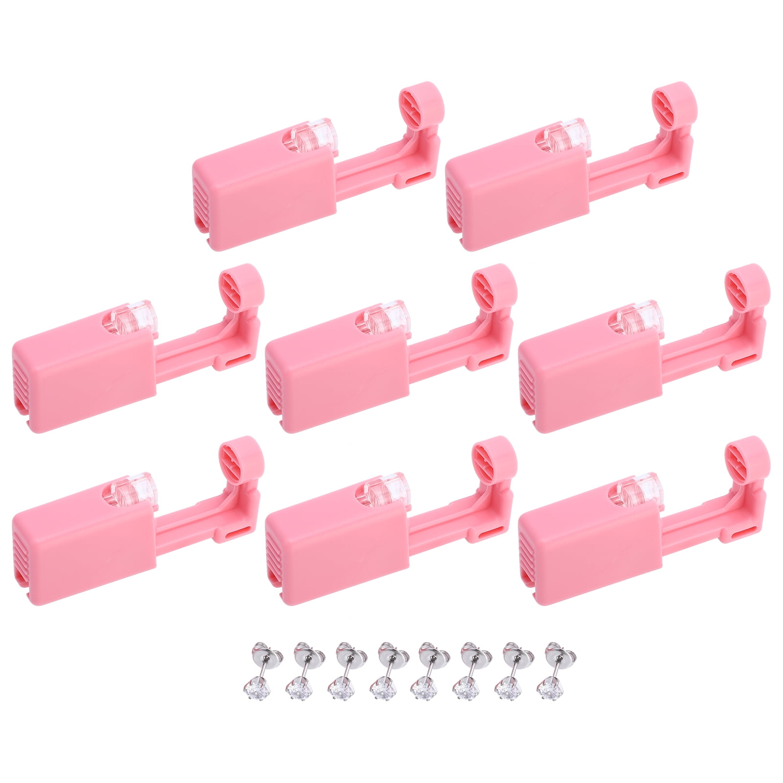 NUOLUX 8pcs Disposable Body Ear Piercing Machine Ear Hole Quick