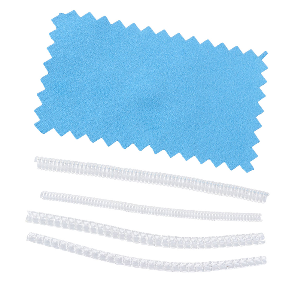 NUOLUX 8pcs Ring Guard Size Adjuster Spiral Coil Ring Fitter Tightener