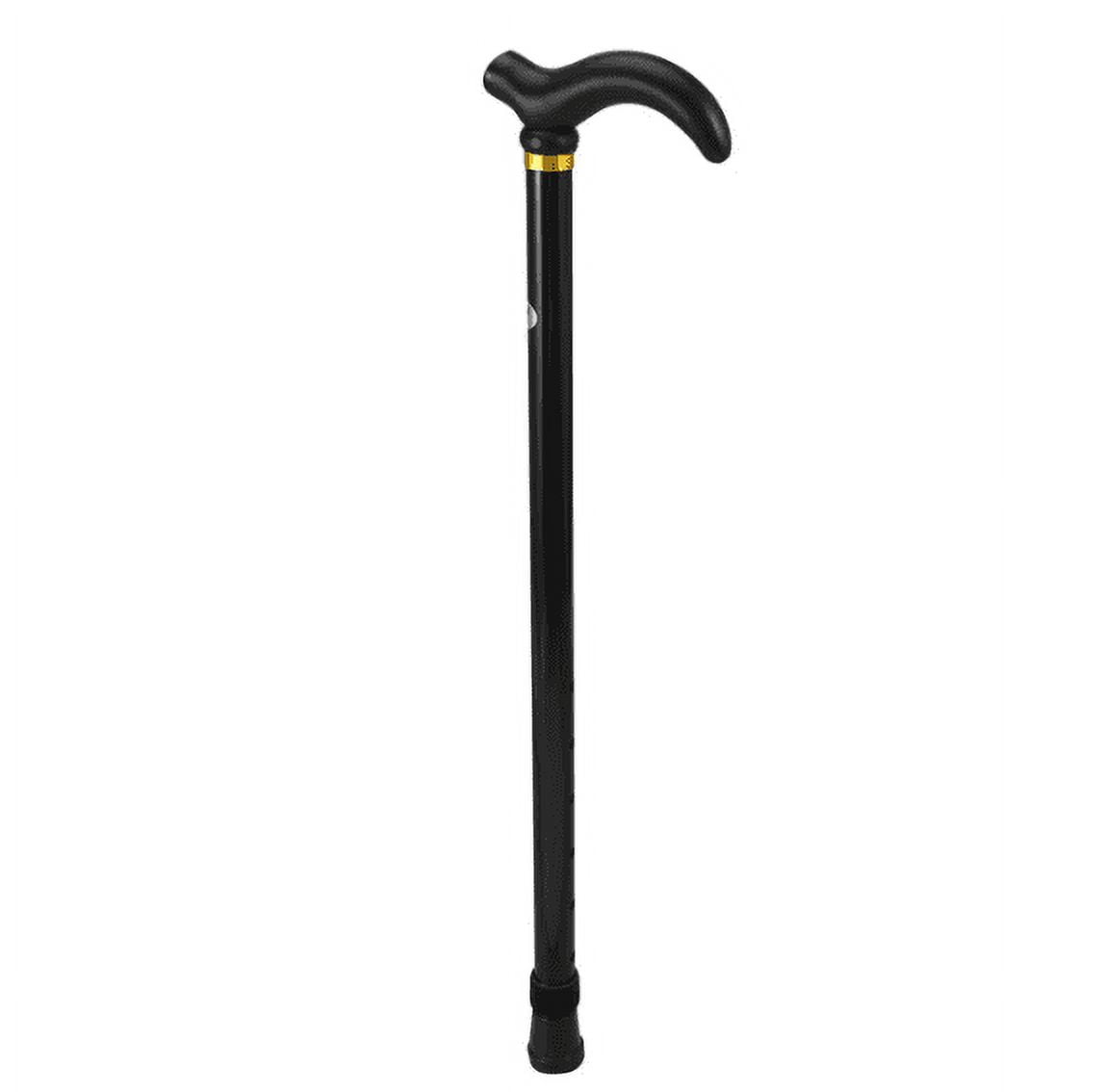 NUOLUX Aluminum Alloy Retractable Walking Stick 2 Section Telescopic Adjustable Height Cane Anti