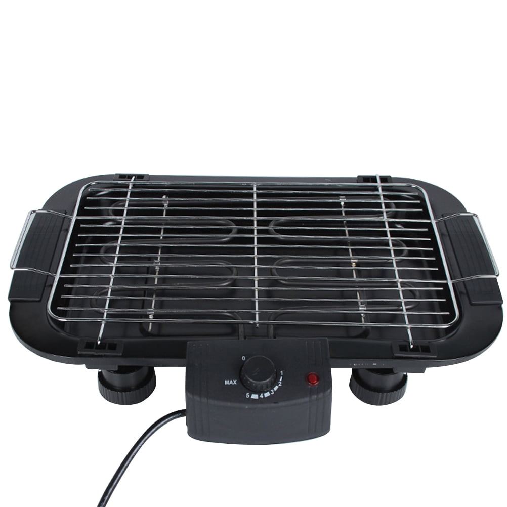 NUOLUX BBQ Pot Smokeless Electric Barbecue Stove Home Electric Grill