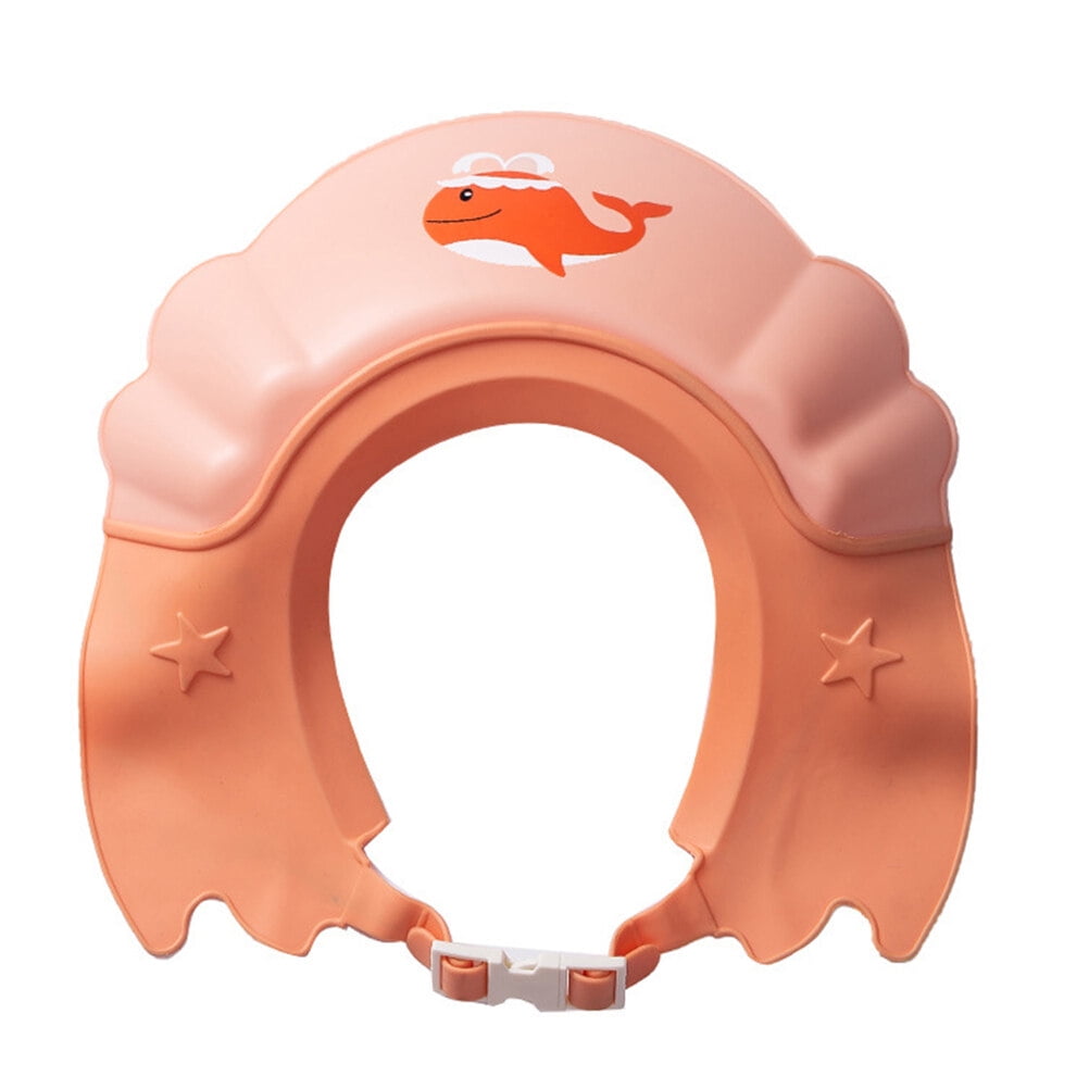 NUOLUX Baby Shower Adjustable Hair Wash Hat Newborn Infant Ear
