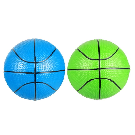 Tineasur Kids Basketballs Set of 2 Green Toy for Children Outdoor Play and Childhood Fun