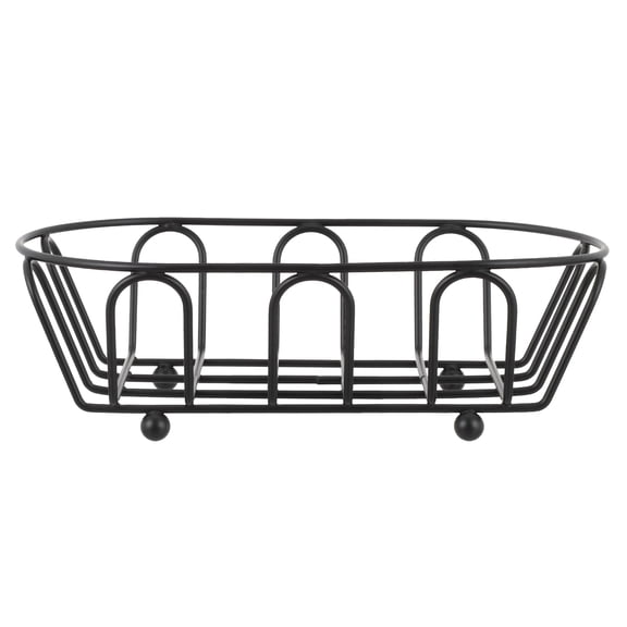 NUOLUX Basket Serving Fruit Storage Snack Container Dishes Candy Decorative Countertop Bowls Centerpiece Frenchfry Wire Metal