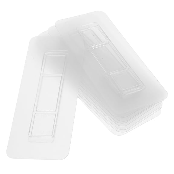NUOLUX Self Stick Hooks Plastic Simple and Generous Design 50Pcs 5.5X2.4In