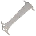 thumbnail image 1 of NUOLUX Portable Bike Chain Ruler Practical Silver Wear Measurement 1Pc, 1 of 8