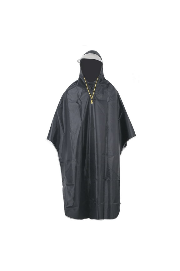 Bike Waterproof Raincoat Cycling Poncho (Navy Blue)