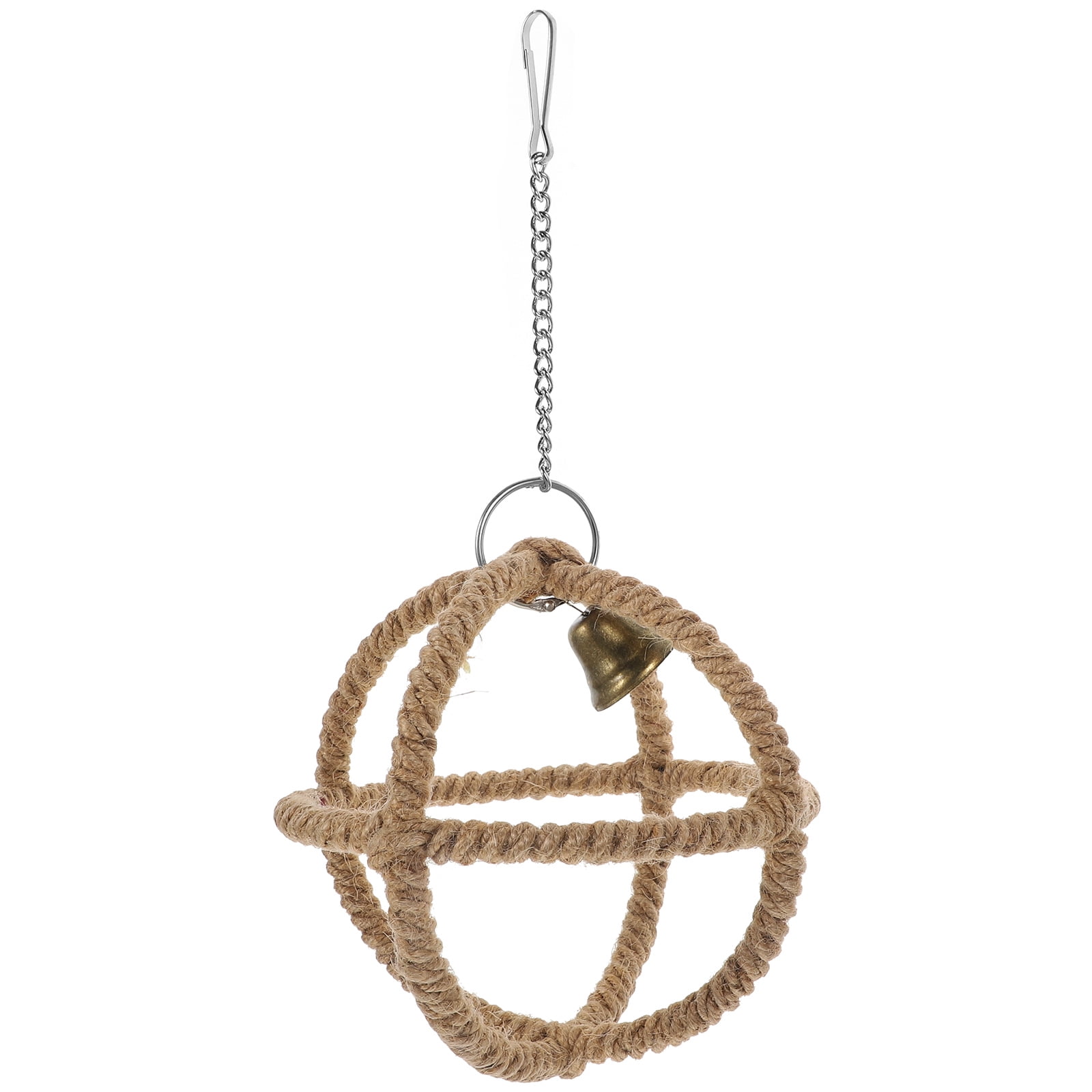 NUOLUX Bird Stand Ring Birdcage Bird Perch Funny Bird Swing Bird Stand